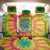 Tie-Dye Skeleton Surfing Lithuania Back Car Seat Cover It’s 5 O’Clock Somewhere - Wonder Print Shop
