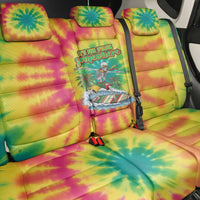 Tie-Dye Skeleton Surfing Lithuania Back Car Seat Cover It’s 5 O’Clock Somewhere - Wonder Print Shop