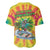Tie-Dye Skeleton Surfing Lithuania Baseball Jersey It’s 5 O’Clock Somewhere - Wonder Print Shop