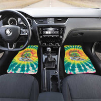 Tie-Dye Skeleton Surfing Lithuania Car Mats It’s 5 O’Clock Somewhere - Wonder Print Shop