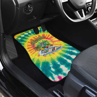 Tie-Dye Skeleton Surfing Lithuania Car Mats It’s 5 O’Clock Somewhere - Wonder Print Shop