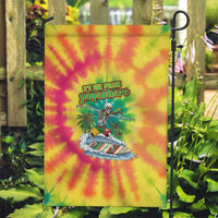 Tie-Dye Skeleton Surfing Lithuania Garden Flag It’s 5 O’Clock Somewhere - Wonder Print Shop