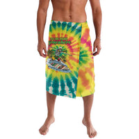 Tie-Dye Skeleton Surfing Lithuania Lavalava It’s 5 O’Clock Somewhere - Wonder Print Shop