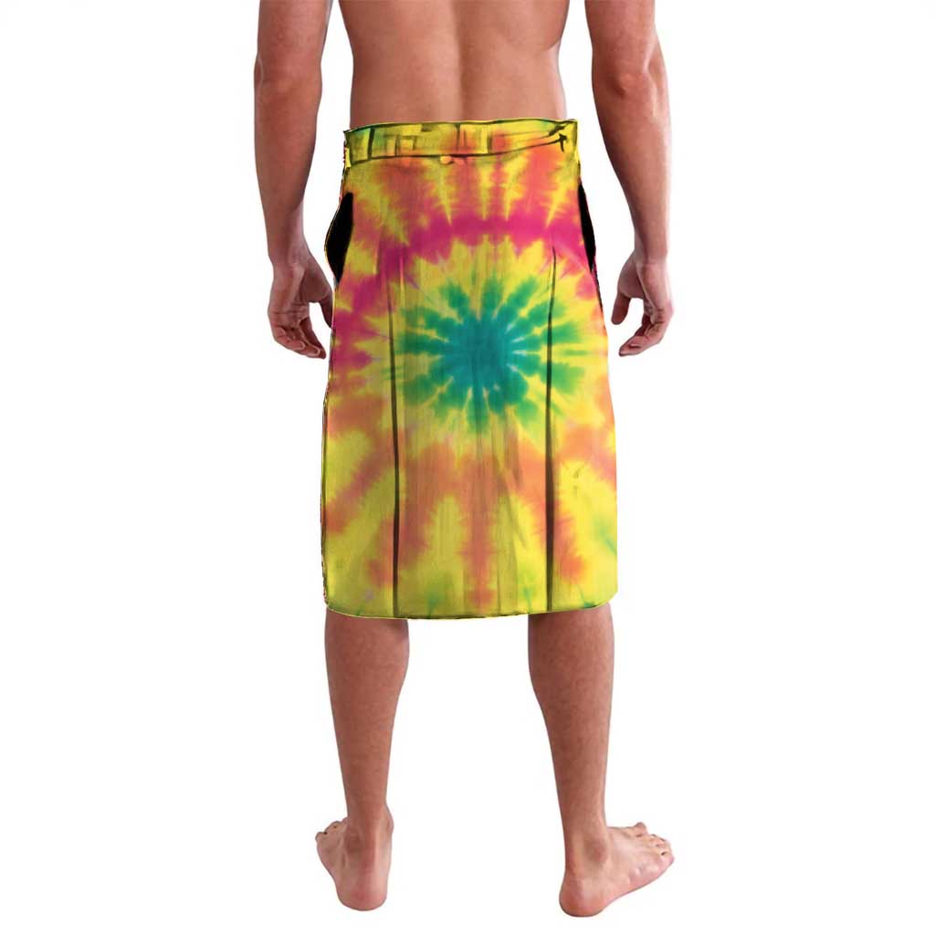 Tie-Dye Skeleton Surfing Lithuania Lavalava It’s 5 O’Clock Somewhere - Wonder Print Shop