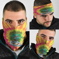 Tie-Dye Skeleton Surfing Lithuania Neck Gaiter It’s 5 O’Clock Somewhere - Wonder Print Shop