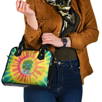 Tie-Dye Skeleton Surfing Lithuania Shoulder Handbag It’s 5 O’Clock Somewhere - Wonder Print Shop