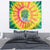 Tie-Dye Skeleton Surfing Lithuania Tapestry It’s 5 O’Clock Somewhere - Wonder Print Shop