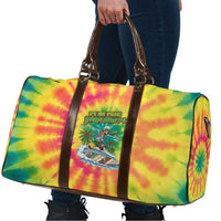 Tie-Dye Skeleton Surfing Lithuania Travel Bag It’s 5 O’Clock Somewhere - Wonder Print Shop