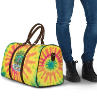 Tie-Dye Skeleton Surfing Lithuania Travel Bag It’s 5 O’Clock Somewhere - Wonder Print Shop