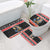 Personalized German T-Rex Christmas Bathroom Set Funny Beer Dinosaur Xmas - Wonder Print Shop