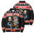 Personalized German T-Rex Christmas Bomber Puffer Jacket Funny Beer Dinosaur Xmas - Wonder Print Shop