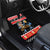 Personalized German T-Rex Christmas Car Mats Funny Beer Dinosaur Xmas - Wonder Print Shop