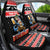 Personalized German T-Rex Christmas Car Seat Cover Funny Beer Dinosaur Xmas - Wonder Print Shop