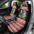 Personalized German T-Rex Christmas Car Seat Cover Funny Beer Dinosaur Xmas - Wonder Print Shop