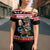 Personalized German T-Rex Christmas Cross Shoulder Shirt Funny Beer Dinosaur Xmas - Wonder Print Shop