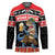 Personalized German T-Rex Christmas Hockey Jersey Funny Beer Dinosaur Xmas - Wonder Print Shop