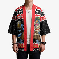 Personalized German T-Rex Christmas Kimono Funny Beer Dinosaur Xmas - Wonder Print Shop