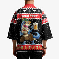 Personalized German T-Rex Christmas Kimono Funny Beer Dinosaur Xmas - Wonder Print Shop