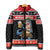 Personalized German T-Rex Christmas Padded Jacket Funny Beer Dinosaur Xmas - Wonder Print Shop