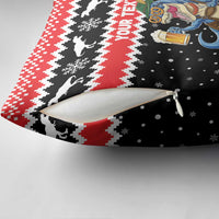 Personalized German T-Rex Christmas Pillow Cover Funny Beer Dinosaur Xmas - Wonder Print Shop