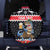 Personalized German T-Rex Christmas Spare Tire Cover Funny Beer Dinosaur Xmas - Wonder Print Shop