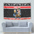 Personalized German T-Rex Christmas Tapestry Funny Beer Dinosaur Xmas - Wonder Print Shop