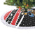Personalized German T-Rex Christmas Tree Skirt Funny Beer Dinosaur Xmas - Wonder Print Shop