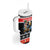 Personalized German T-Rex Christmas Tumbler With Handle Funny Beer Dinosaur Xmas - Wonder Print Shop