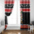 Personalized German T-Rex Christmas Window Curtain Funny Beer Dinosaur Xmas - Wonder Print Shop