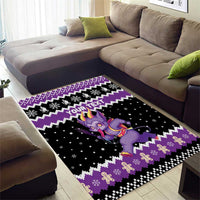 Personalized German Krampus Christmas Area Rug German Christmas Legend - Wonder Print Shop