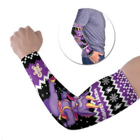 Personalized German Krampus Christmas Arm Sleeves German Christmas Legend - Wonder Print Shop