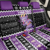 Personalized German Krampus Christmas Back Car Seat Cover German Christmas Legend - Wonder Print Shop