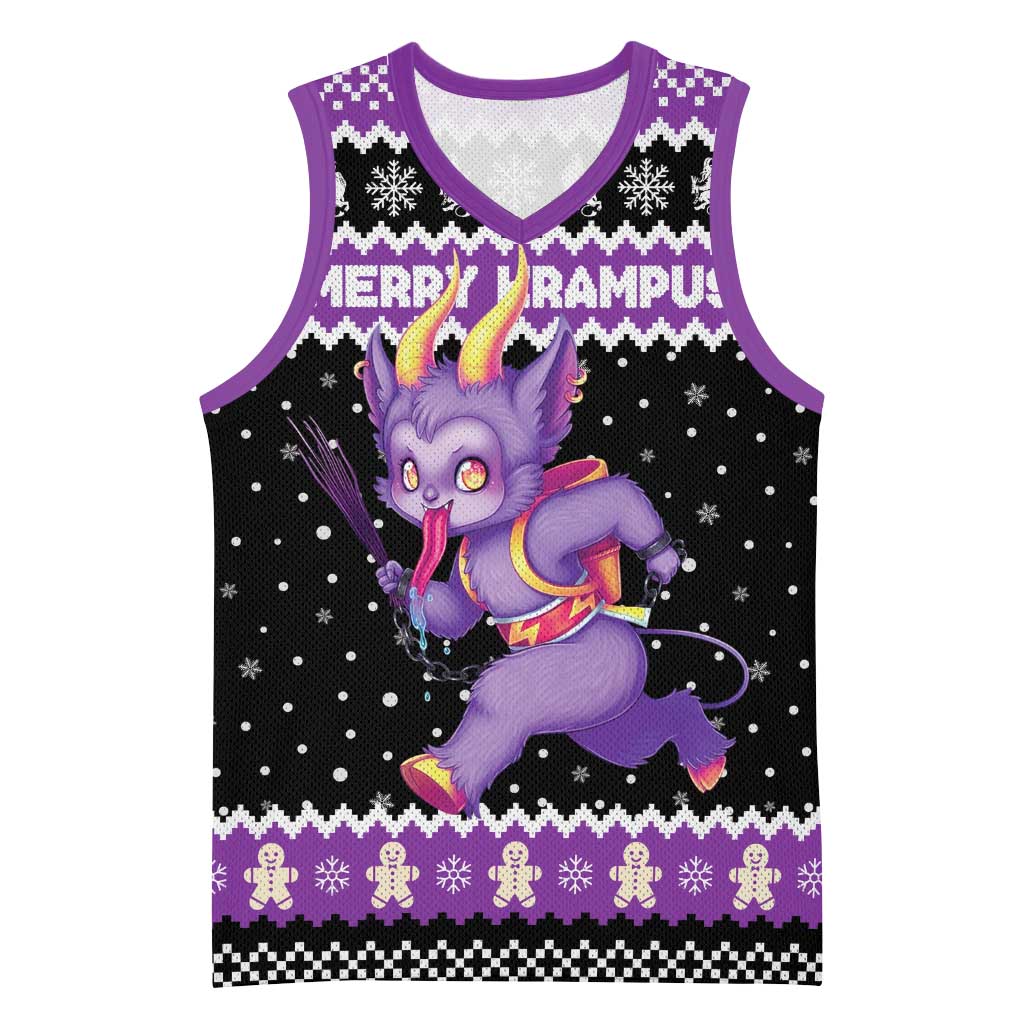 Personalized German Krampus Christmas Basketball Jersey German Christmas Legend - Wonder Print Shop