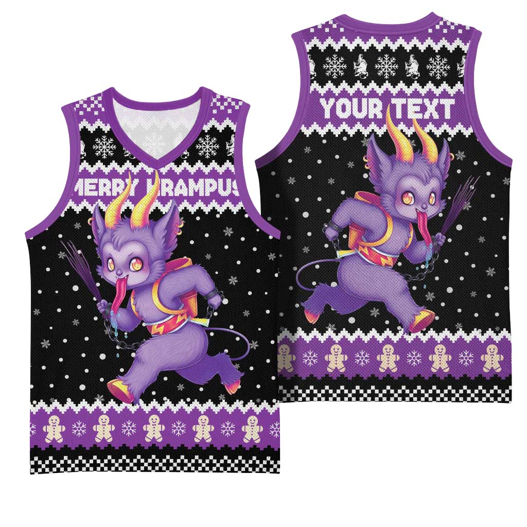 Personalized German Krampus Christmas Basketball Jersey German Christmas Legend - Wonder Print Shop