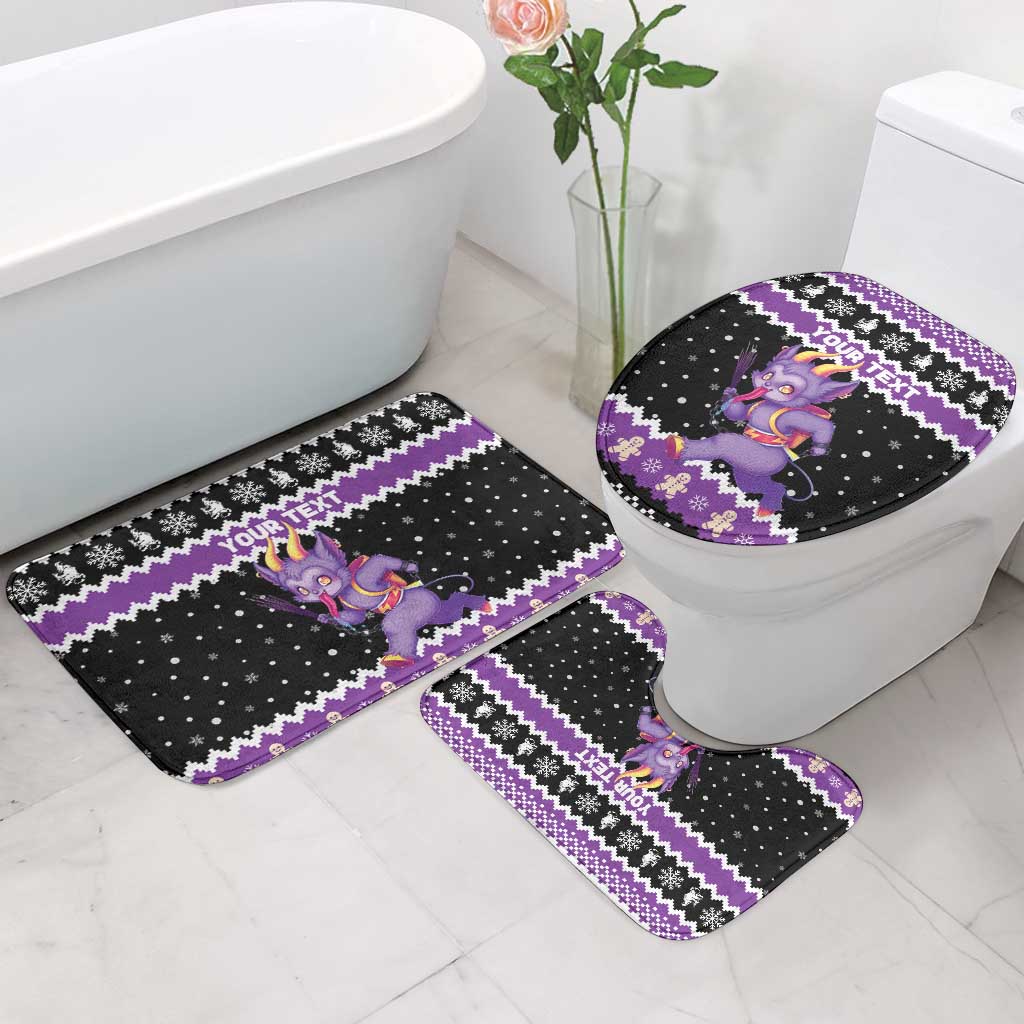 Personalized German Krampus Christmas Bathroom Set German Christmas Legend - Wonder Print Shop