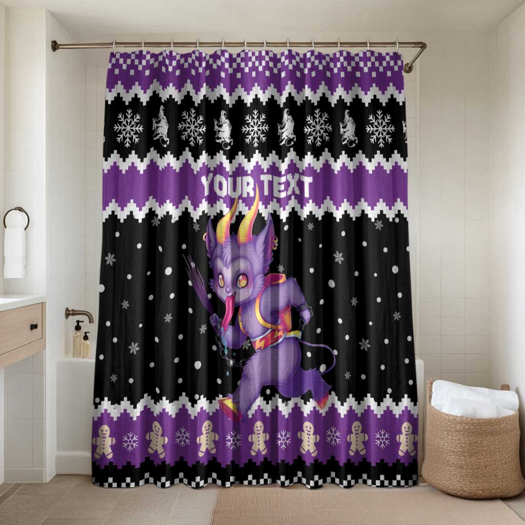 Personalized German Krampus Christmas Bathroom Set German Christmas Legend - Wonder Print Shop
