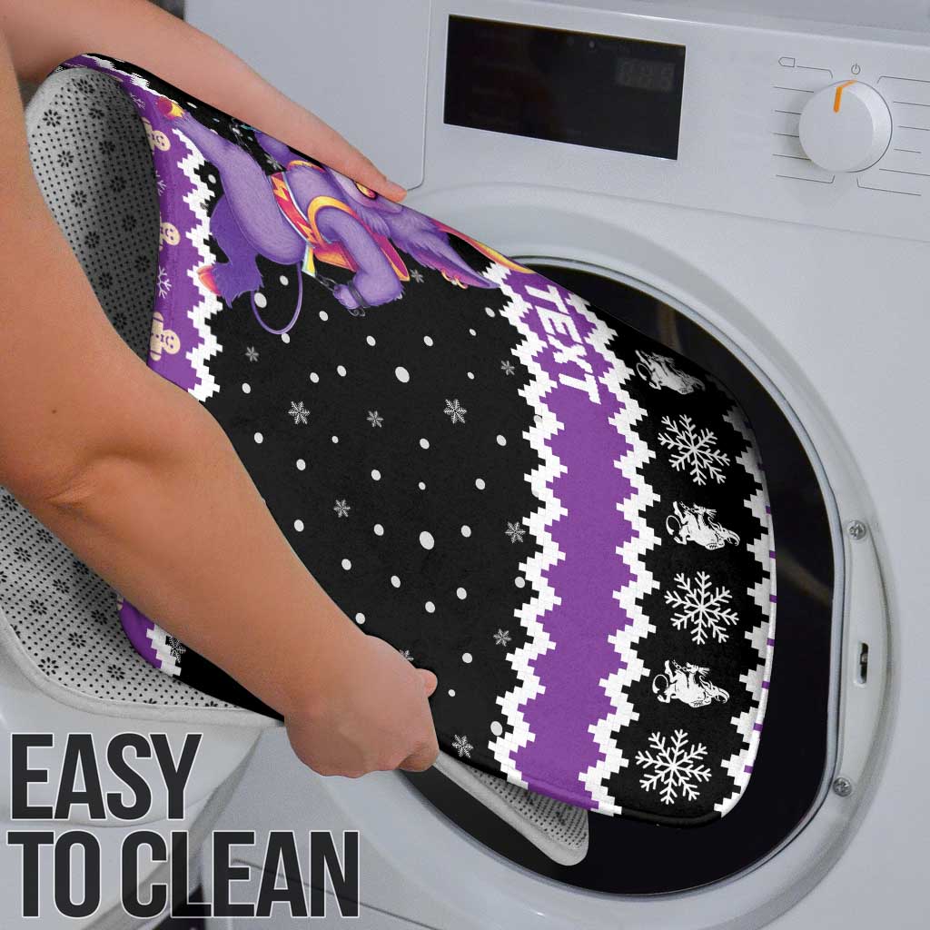 Personalized German Krampus Christmas Bathroom Set German Christmas Legend - Wonder Print Shop