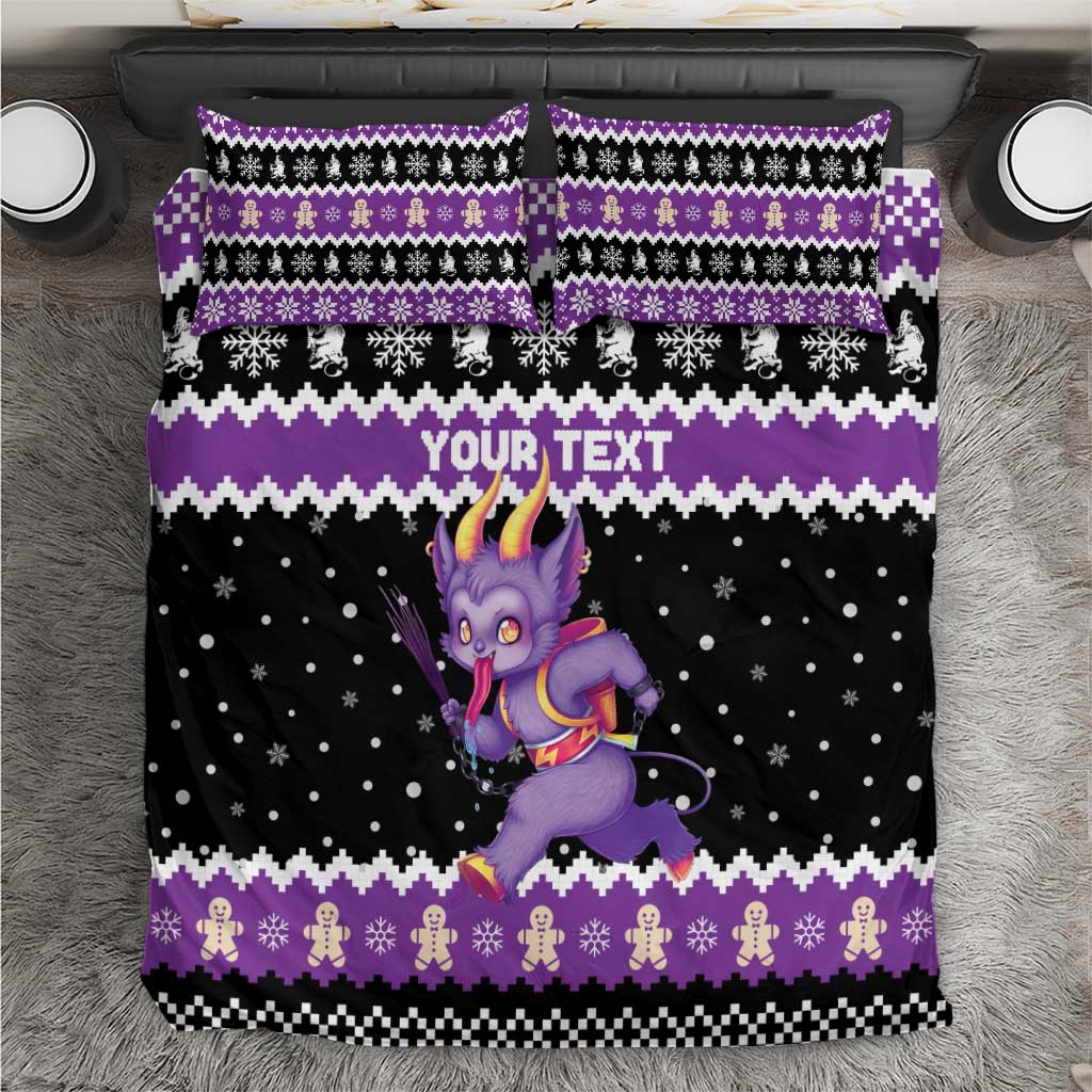 Personalized German Krampus Christmas Bedding Set German Christmas Legend - Wonder Print Shop