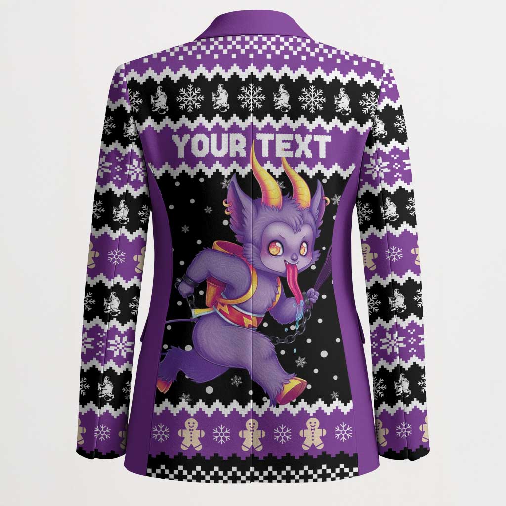 Personalized German Krampus Christmas Blazer German Christmas Legend - Wonder Print Shop