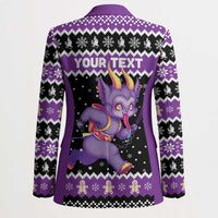 Personalized German Krampus Christmas Blazer German Christmas Legend - Wonder Print Shop
