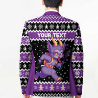 Personalized German Krampus Christmas Blazer German Christmas Legend - Wonder Print Shop