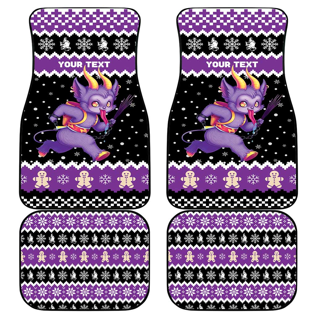 Personalized German Krampus Christmas Car Mats German Christmas Legend - Wonder Print Shop
