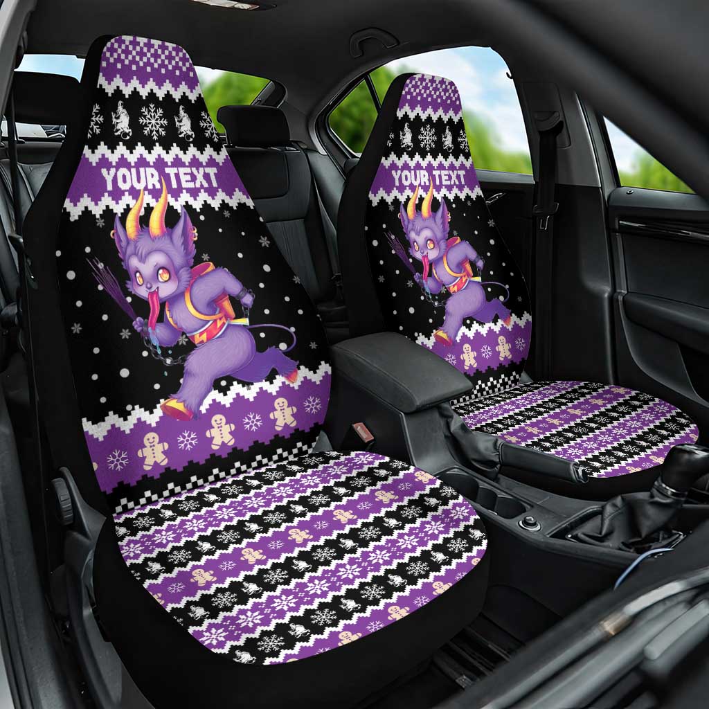 Personalized German Krampus Christmas Car Seat Cover German Christmas Legend - Wonder Print Shop