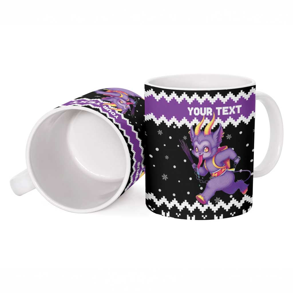 Personalized German Krampus Christmas Ceramic Mug German Christmas Legend - Wonder Print Shop