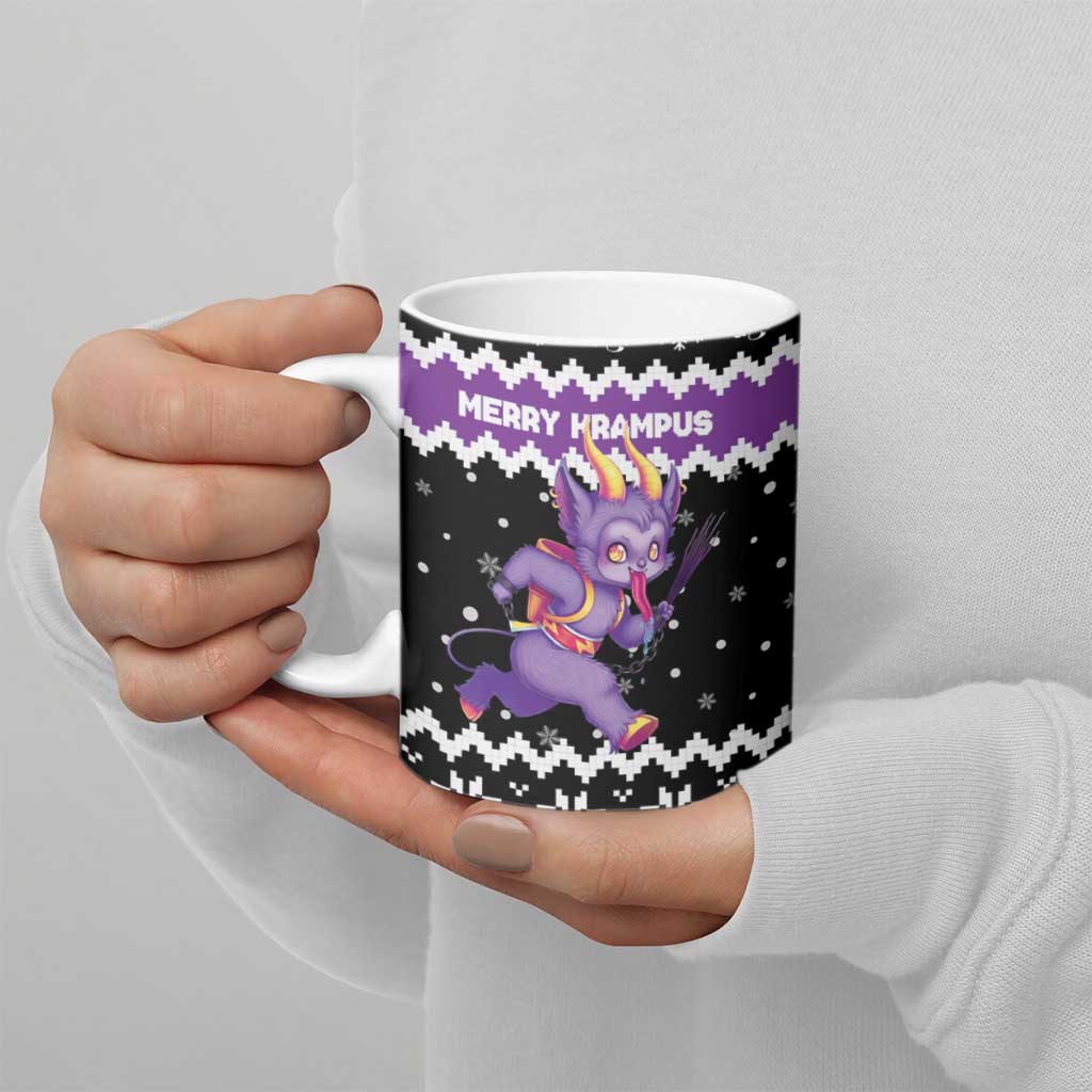 Personalized German Krampus Christmas Ceramic Mug German Christmas Legend - Wonder Print Shop