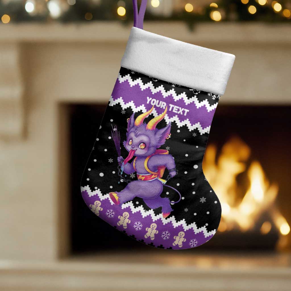 Personalized German Krampus Christmas Stocking German Christmas Legend - Wonder Print Shop