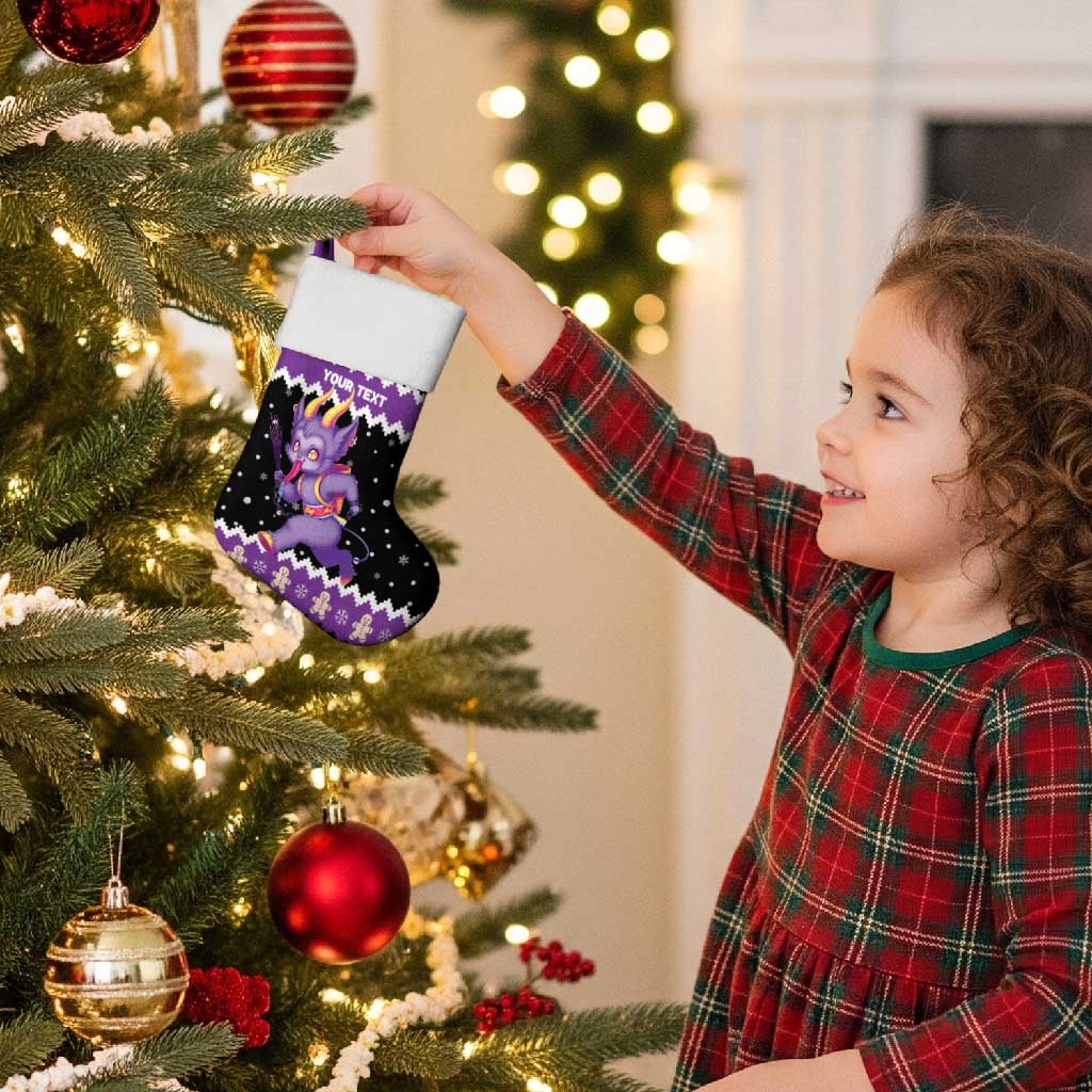 Personalized German Krampus Christmas Stocking German Christmas Legend - Wonder Print Shop