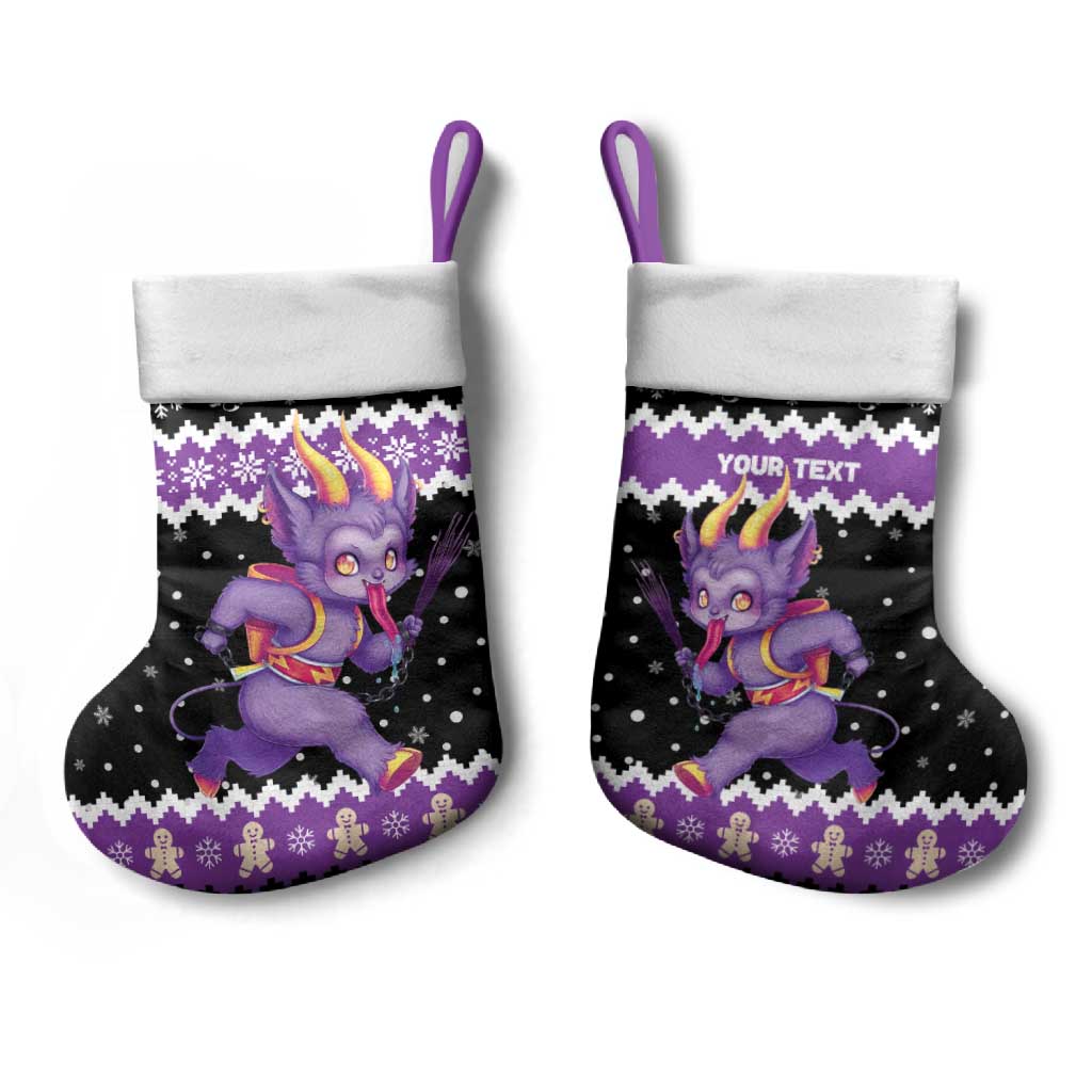 Personalized German Krampus Christmas Stocking German Christmas Legend - Wonder Print Shop
