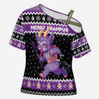 Personalized German Krampus Christmas Cross Shoulder Shirt German Christmas Legend - Wonder Print Shop