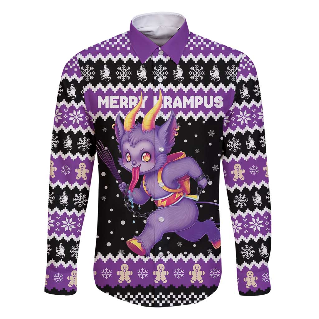 Personalized German Krampus Christmas Family Matching Tank Maxi Dress and Hawaiian Shirt German Christmas Legend - Wonder Print Shop